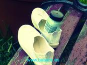 Teñir unas zapatillas chalk paint