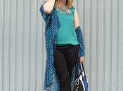 Kimono azul, bolso Lusstra videoshopping