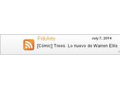 Trees. nuevo Warren Ellis