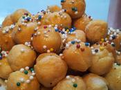 Pignolata, Chiacchiere, Struffoli, Cicerchiata