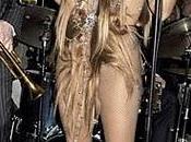 Lady Gaga ahora vestido hecho pelo humano