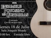 Ensamble Potosino Guitarras ofrecerá concierto Museo Francisco Cossío