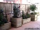 Jardineras madera