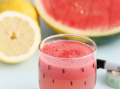 vaso watermelon zumo sandía limón