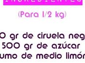 Receta mermelada ciruela negra