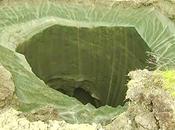 Imágenes interior cráter hallado siberia