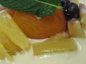 Sopa chocolate blanco