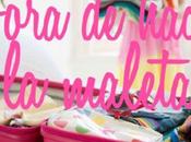 Llegan vacaciones ¡hay hacer maleta!