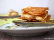 Pastelitos Crujientes Filo, Mousse Toffe Glaseado Yema