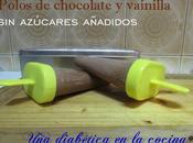 Polos chocolate vainilla azúcares añadidos