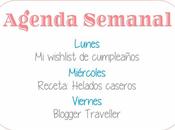 Agenda Semanal 11/08 17/08