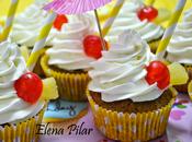 Cupcakes piña colada