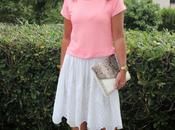 looks falda blanca