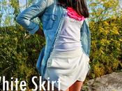 White skirt