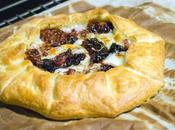 Galette mozzarella, tomates secos bacon