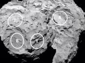 Elegidas cinco posibles localizaciones para primer aterrizaje cometa