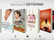 ¡Novedades Ediciones para Septiembre!