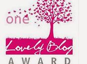 Premio Lovely Blog Award