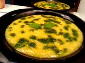 Crema maíz mojo verde cilantro