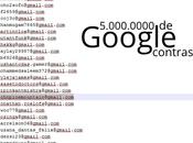 Lista 5000000 cuentas Google
