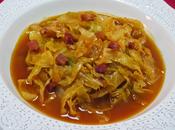 Repollo guiso olla