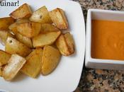 Patatas risoladas salsa brava