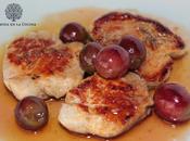 Solomillo salsa uvas