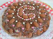 Tarta galletas chocolate (con natillas)