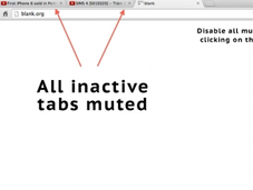 Cómo silenciar pestañas automáticamente Google Chrome