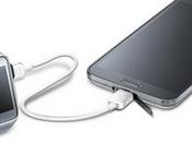 Samsung lanza cable para convertir algunos dispositivos móviles Galaxy cargadores batería