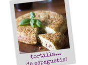 receta: tortilla espaguetis