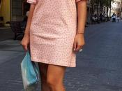 Vestido poliedros melocoton Misssotoka