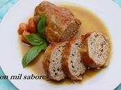 Rulo carne salsa