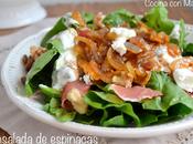 Ensalada espinacas