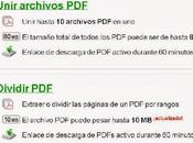 Unir varios archivos PDFs solo archivo dividir Archivo varias partes online gratis...