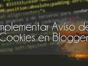 Como implementar aviso cookies blogger