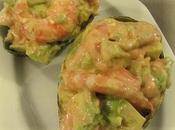 Aguacates rellenos gambas