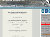 evento geológico pueden perder: xvii congreso peruano geología