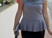 Peplum Leather