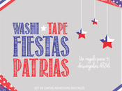 Washi Tapes Digitales GRATIS! para celebrar Lindo País Chile, Cumpleaños!