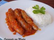 Salchichas salsa tomate