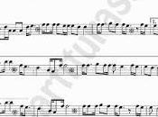 Beatles partitura para Trompeta Fliscorno canción famoso grupo Liverpool