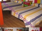 Dormitorio infantil madera maciza: Colorin Colorado
