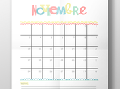 Freebie: Calendario noviembre