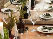 decoracion mesa natural. toque otoñal vintage para nuestros comensales