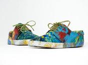 Zapatos hechos basura