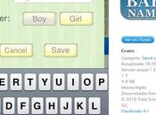 Nombres para bebés iPhone