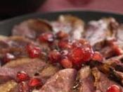 Magret pato chutney mango