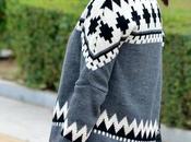 Outfit Jacquard sweater