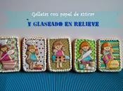 Galletas papel azúcar glaseadas